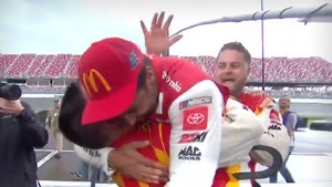 Bubba Wallace Fights Back Tears After Becoming 2nd Black Driver To Win Cup Series Race