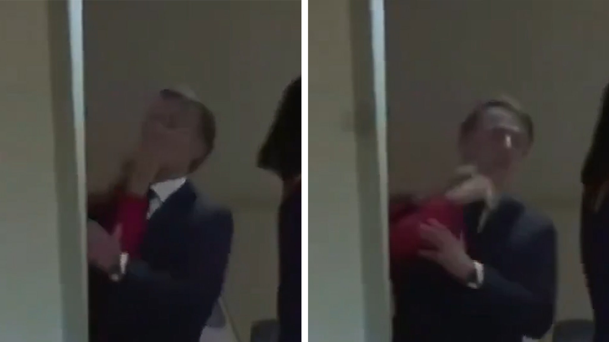 French President Emmanuel Macron Shoved in the Face by His Wife