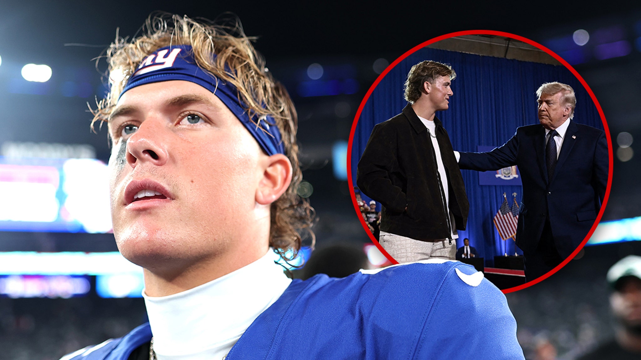 Jaxson Dart Clears Air With Giants Teammates Over Trump Meeting!