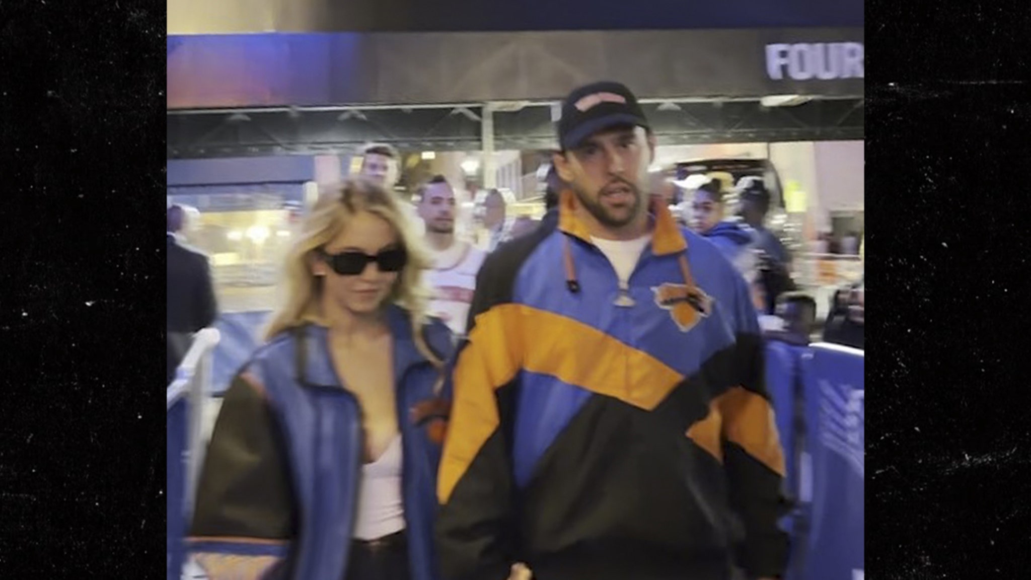 Sydney Sweeney and Scooter Braun Celebrate Knicks Win After Taylor Swift Near Miss