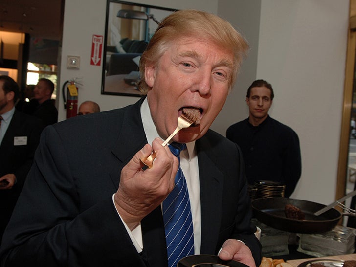 Donald Trump -- Food Photos