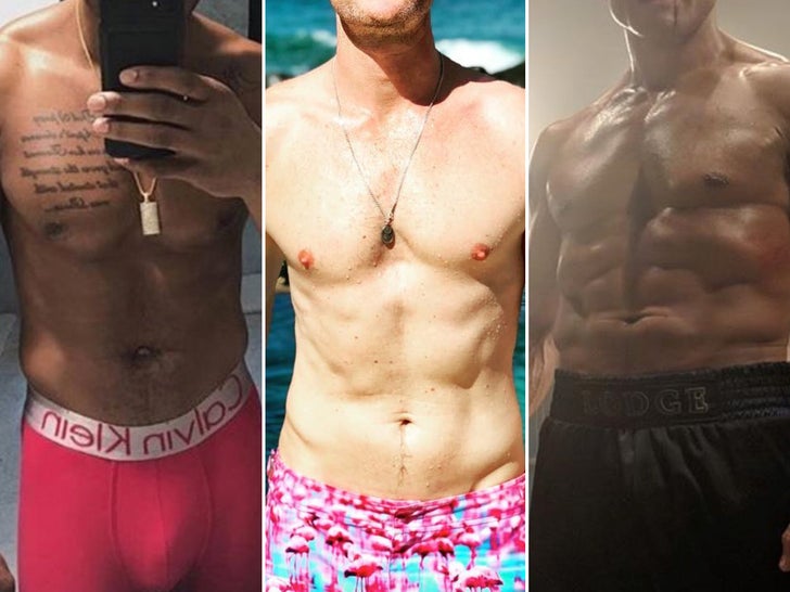 Hot Celebrity Dad Bods -- Guess Who!