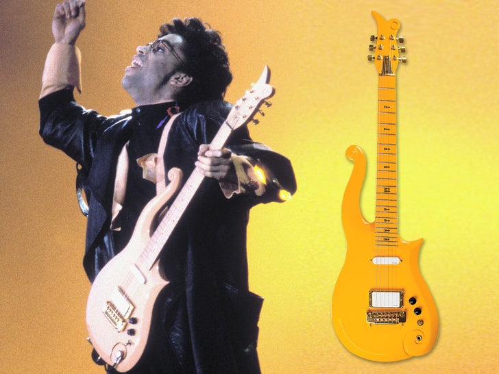 Prince's Cloud Guitar And More Up For Auction