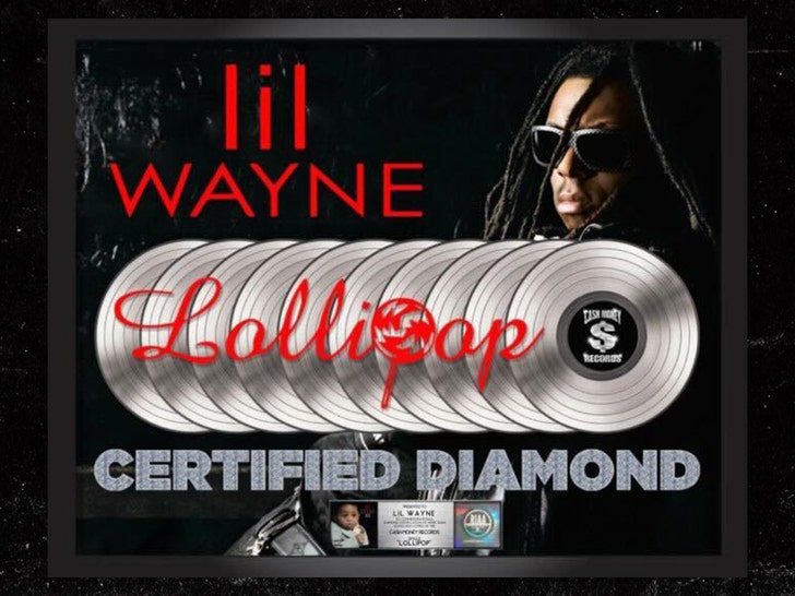 Lil Wayne 'Lollipop' İle İlk Elmas Sertifikasını Aldı