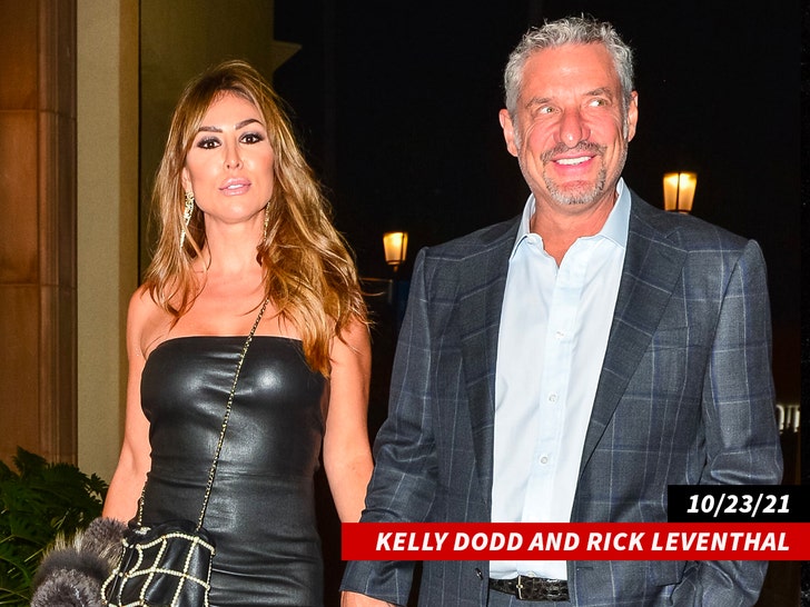 Kelly Dodd and Rick Leventhal