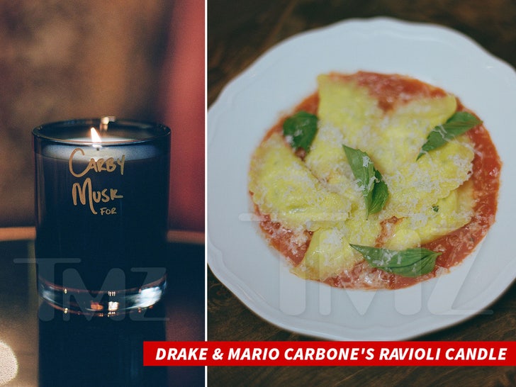 Drake & Mario Carbone's Ravioli Candle