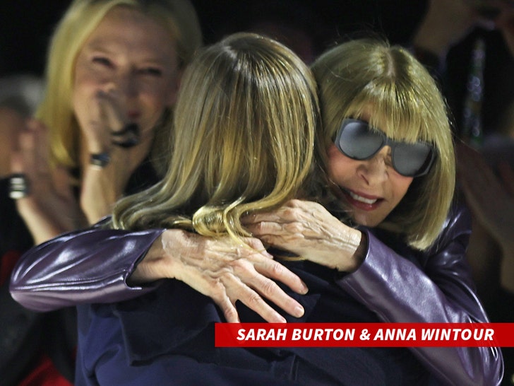 sarah burton and anna wintour