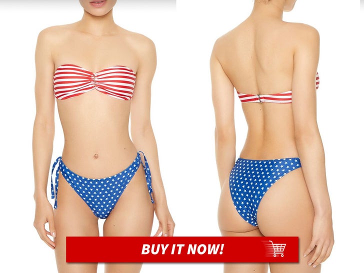 american flag bikini