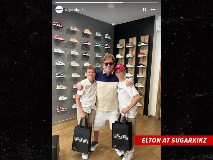 Elton John and Sugarkikz