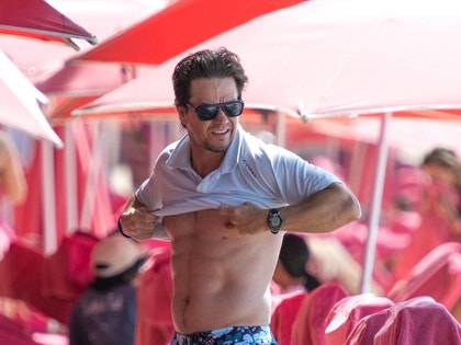 Mark Wahlberg Shirtless Abs Barbados Photos 3