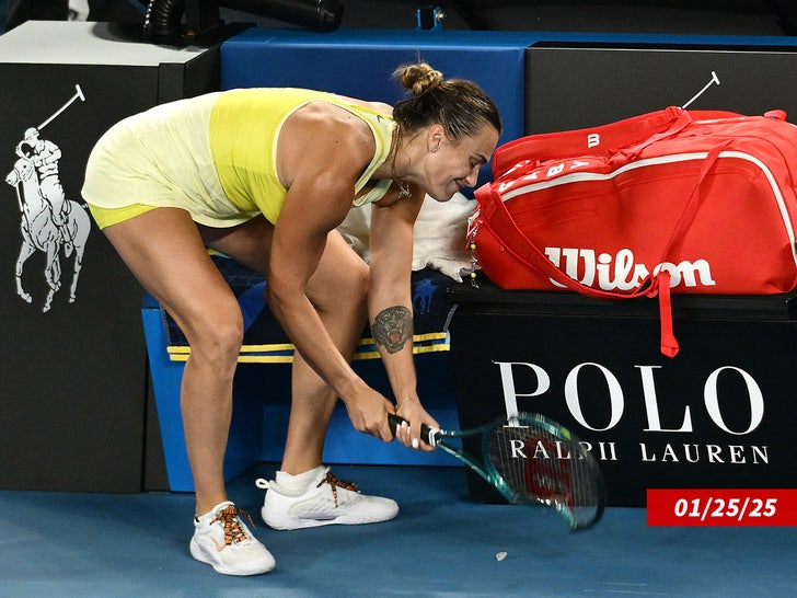 Toalha Arina Sabalenka Getty Sub Swipe