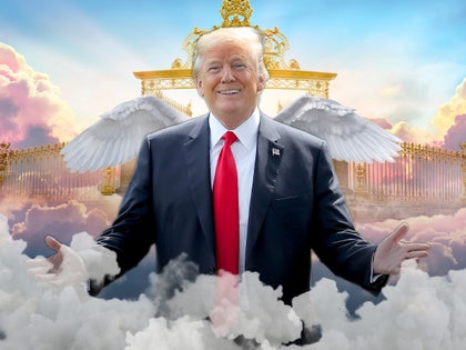 donadl trump heaven main getty