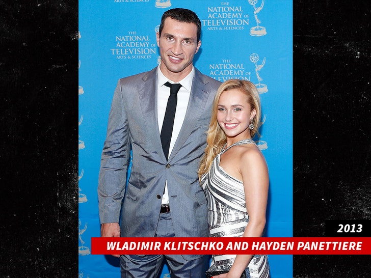 Hayden Panettiere and Wladimir Klitschko 2013 getty 2