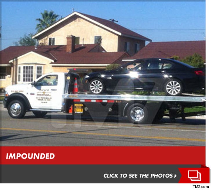 Amanda Bynes -- Pulled Over By Cops, Car Impounded