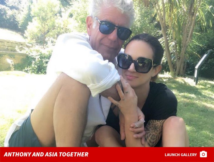 Anthony Bourdain and Asia Argento Together