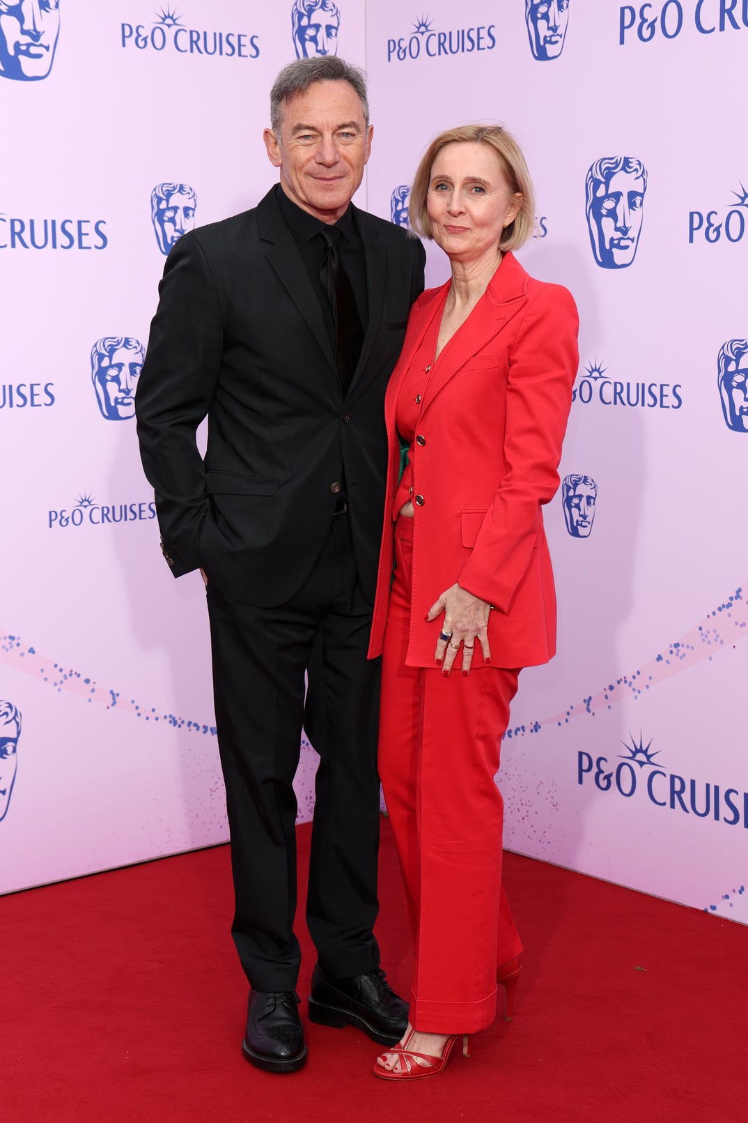 Jason Isaacs and Emma Hewit