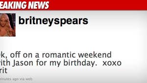 Britney Plans 'Romantic Weekend' with Jason Trawick