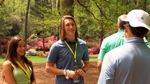 Patrick Mahomes Hangs With Trevor Lawrence At The Masters