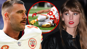 Football Fans Dub Travis Kelce's Injury 'Taylor Swift Curse' After She Misses Game