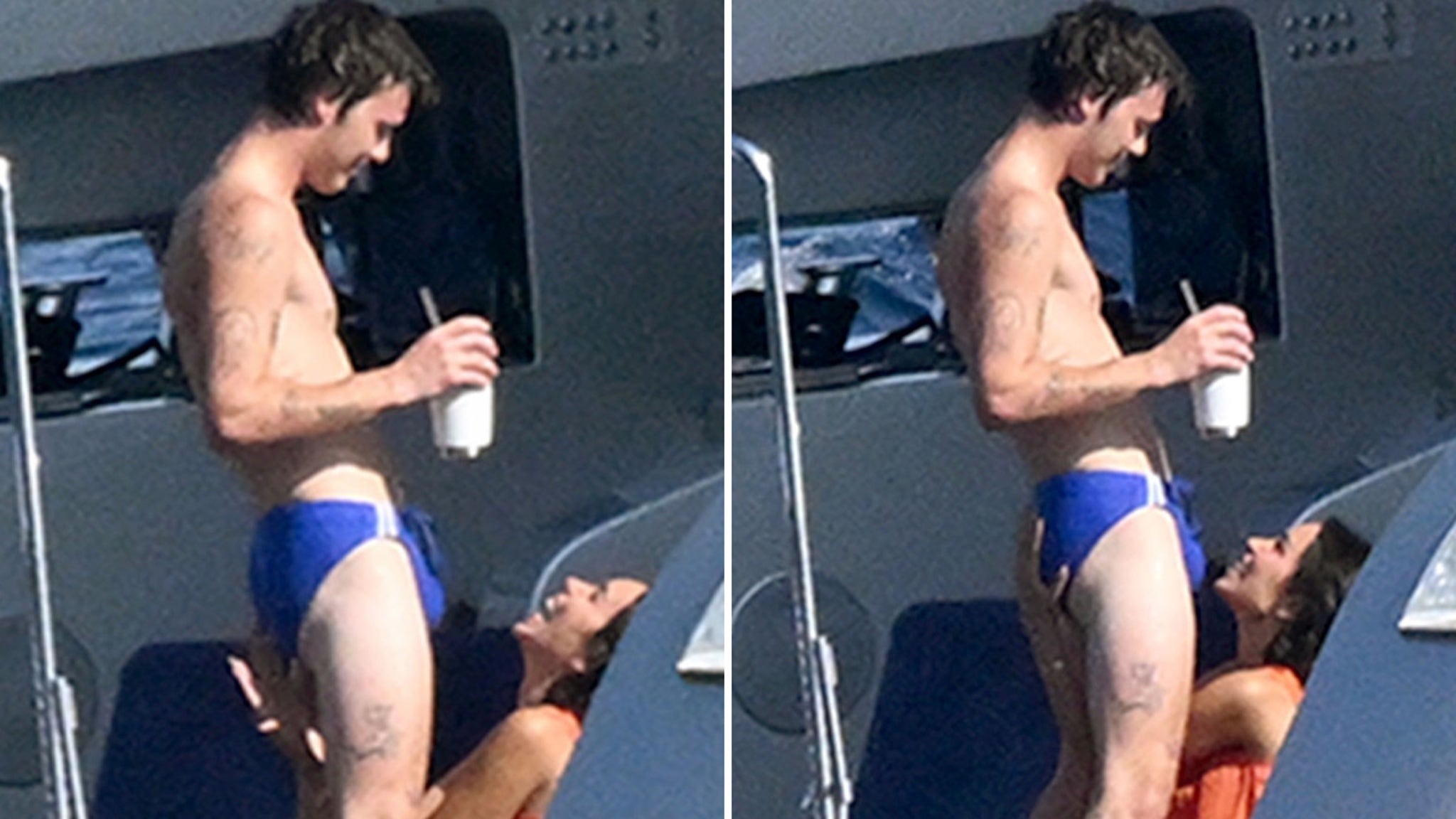 Cruz Beckham Goes Balls to the Wall, Shoves His Package in GF’s Face on Camera