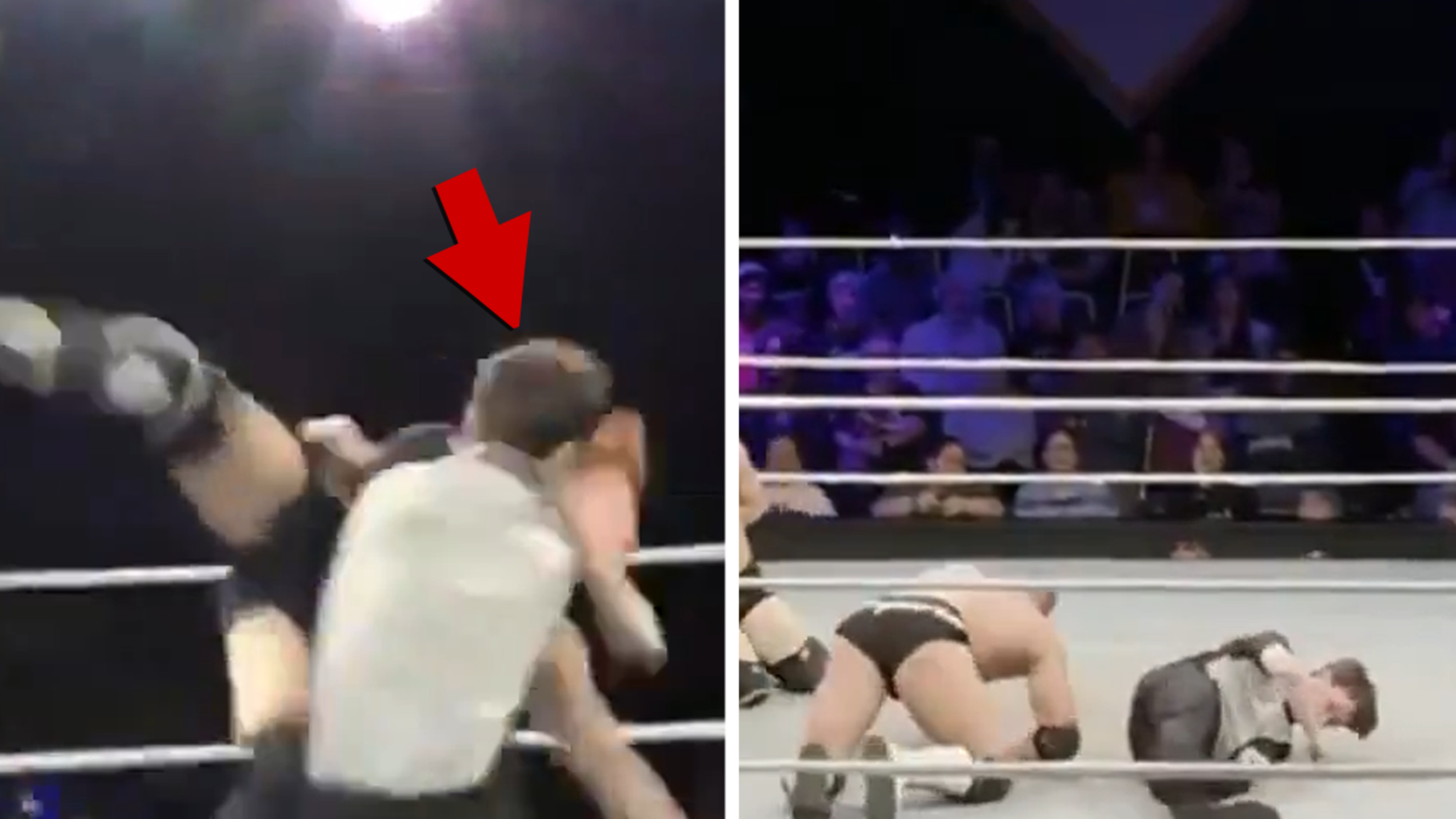 Referee Suffers Medical Emergency During Wrestling Match, GF Asks For Prayers