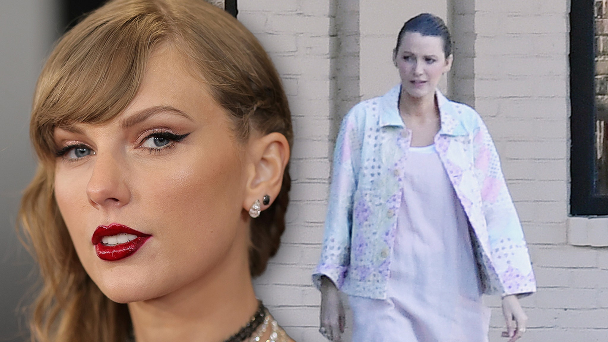 Blake Lively Spotted In New York While Taylor Swift Is In Rhode Island