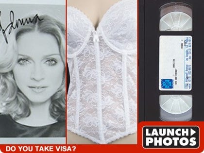 Madonna's Naughty Bits Up for Grabs
