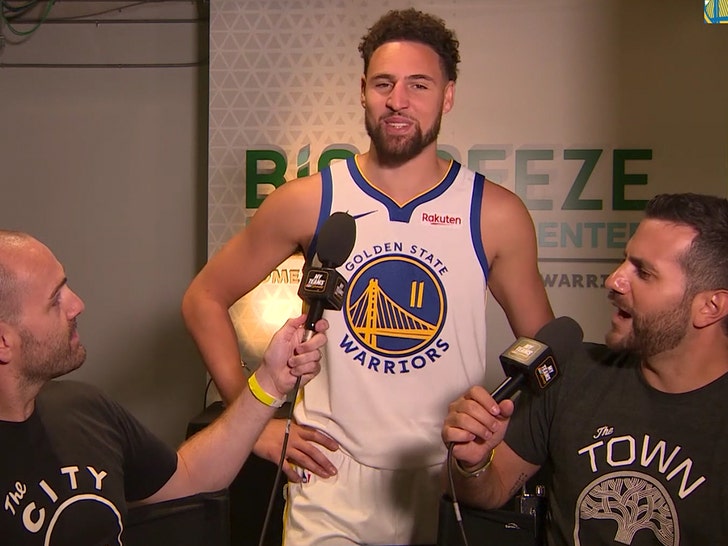 1001 KLAY THOMPSON INTERVIEW