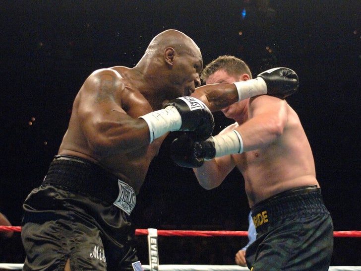 Mike Tyson Fight Photos