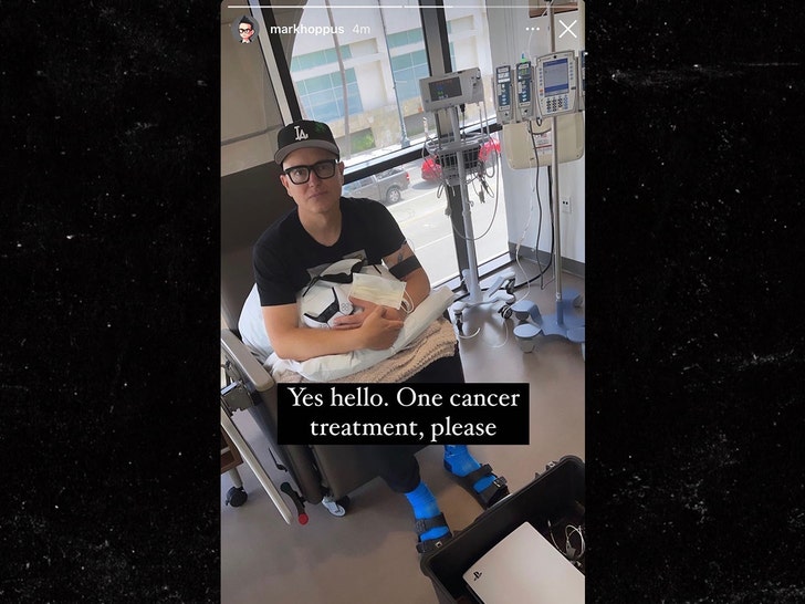Mark Hoppus cancer treatment