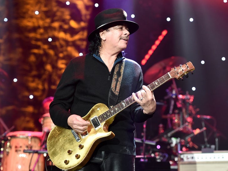 Carlos Santana Through The Years