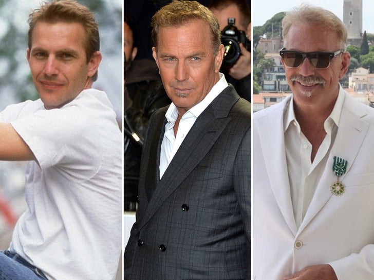 Kevin Costner Through The Years