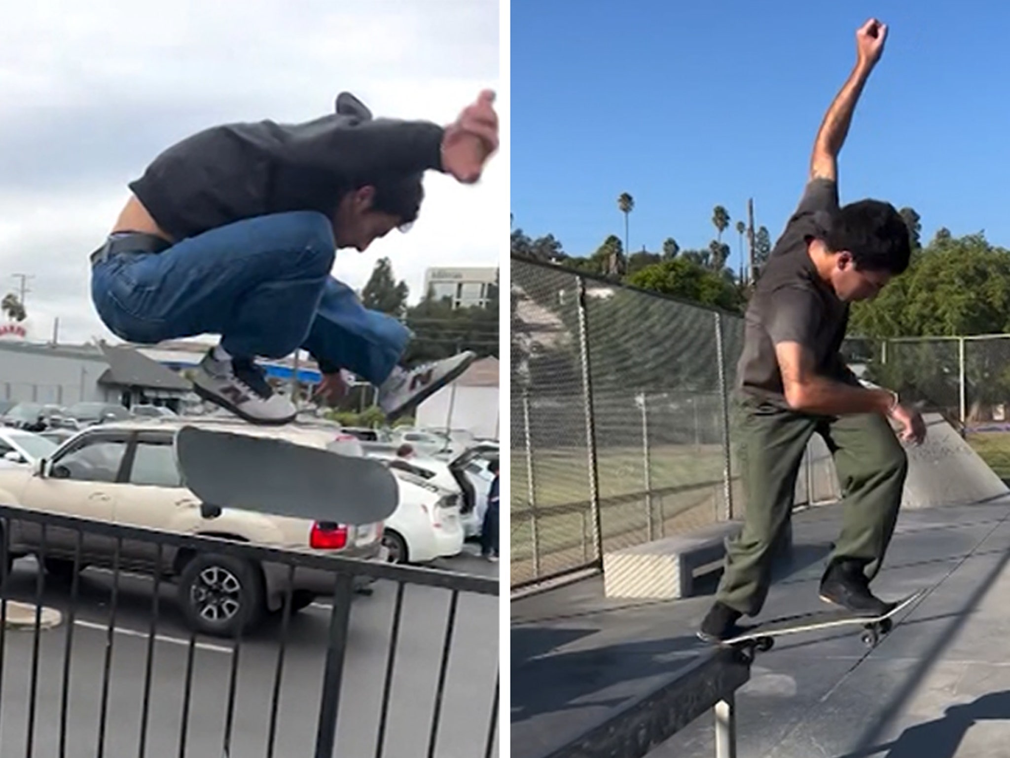 Guy Azulay Viral Skate Tricks Catch Internet's Attention