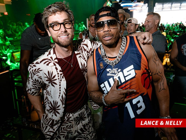 Lance Bass & Nelly Resorts World Las Vegas