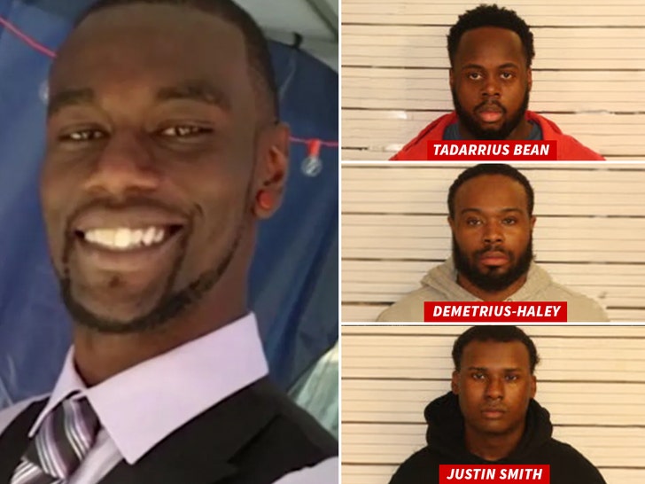 Tires Nichols Fatally Belling Tadarrius-Bean,--Demetrius-Haleyy-And-Justin-Smith-Mug-Shots