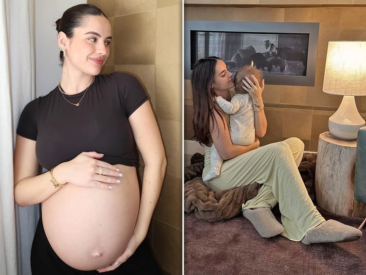 Natalie Joy Baby Pregnant Sub Split Instagram