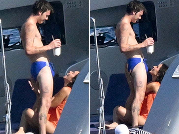 Cruz Beckham Rockin' A Speedo While Chilling On Yacht In Italy