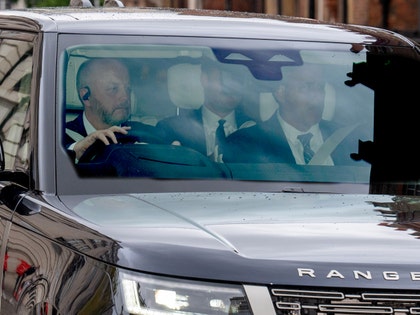 Prince Harry and King Charles meet up today in UK getty