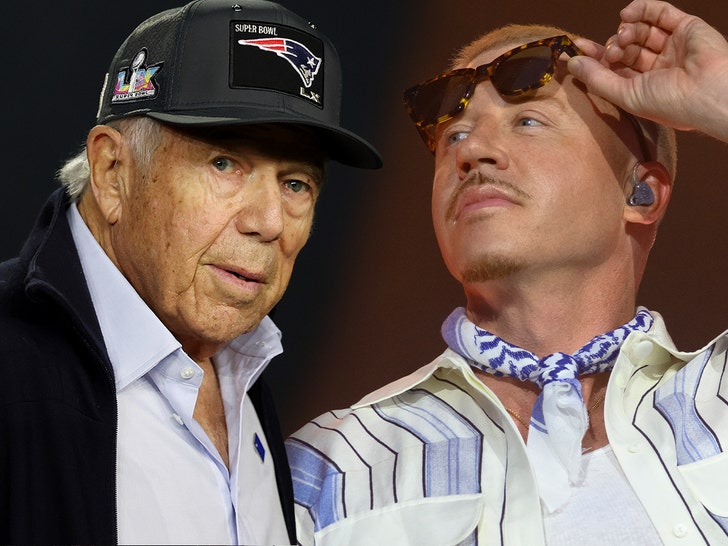 Robert Kraft Macklemore getty main