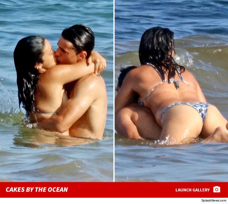 Gina Rodriguez and Joe LoCicero Locking Lips in Tulum