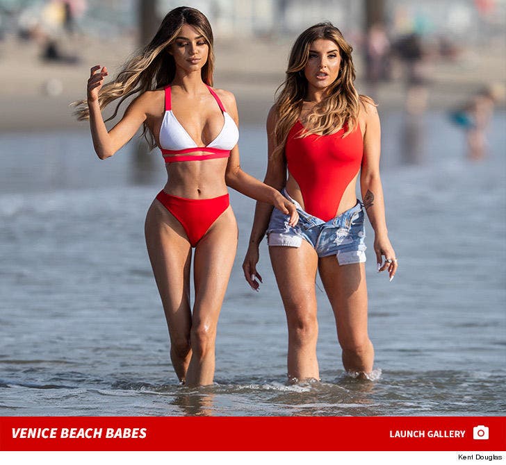 Kristen Hancher and Hana Giraldo -- Venice Beach Babes.