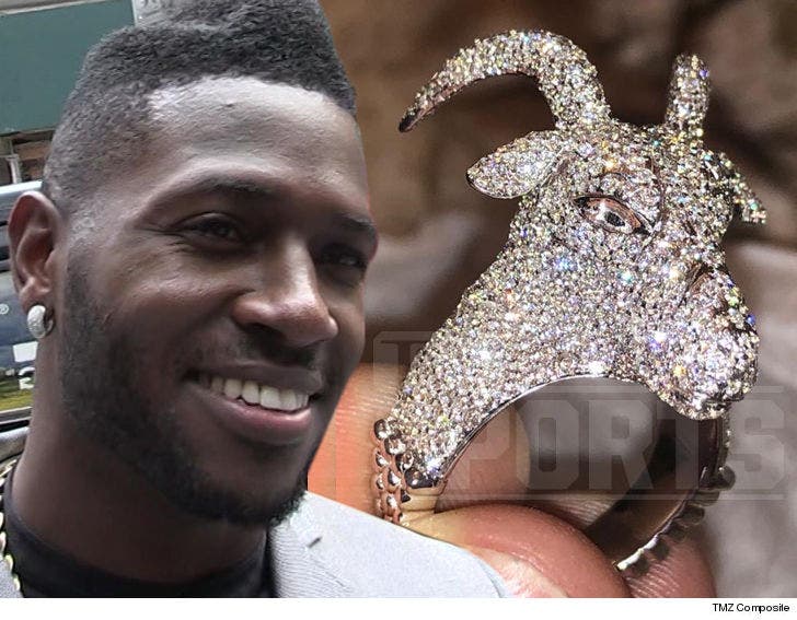 Antonio Brown Gets 'G O A T ' Ring with :: 1228-antonio-brown-goat-ring-sports-wm-3