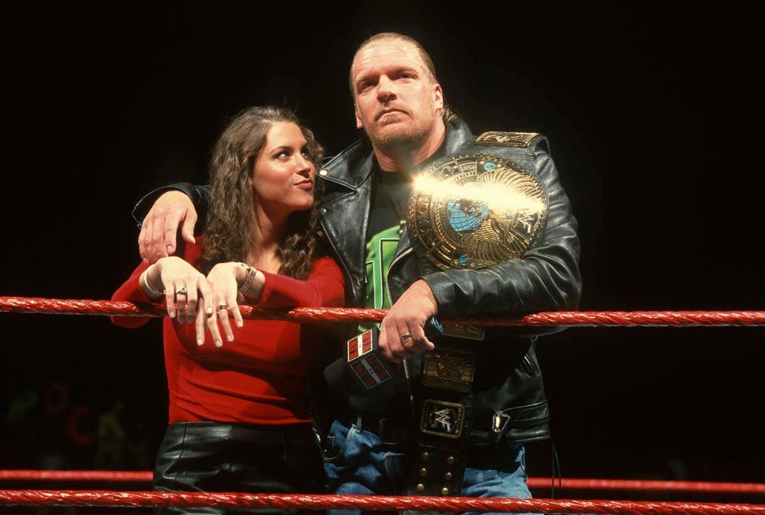 #3: Triple H & Stephanie McMahon (Married 2003-Present)