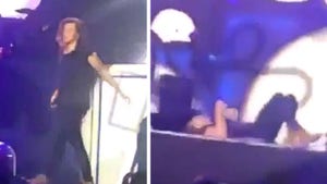Harry Styles -- Another Epic Onstage Fall (VIDEO)
