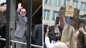 Johnny Depp Gets Heroes Welcome as He Arrives to Court, Heard Expected to Testify