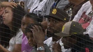 Kawhi Leonard at Padres Game