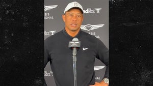 Tiger Woods Apologizes For Tampon Moment With Justin Thomas