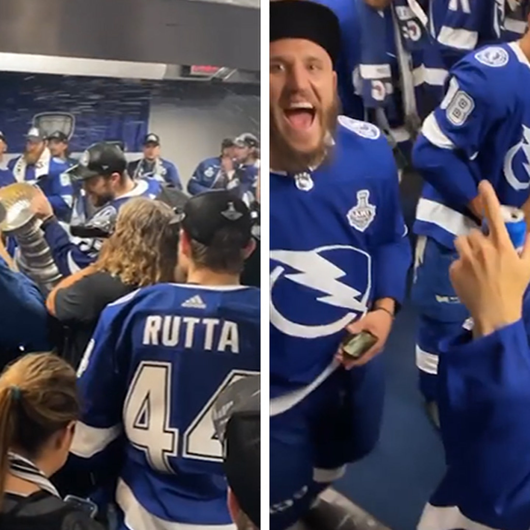 Tampa Bay Lightning Stars Chug Booze Out Of Stanley Cup After Win Over  Dallas