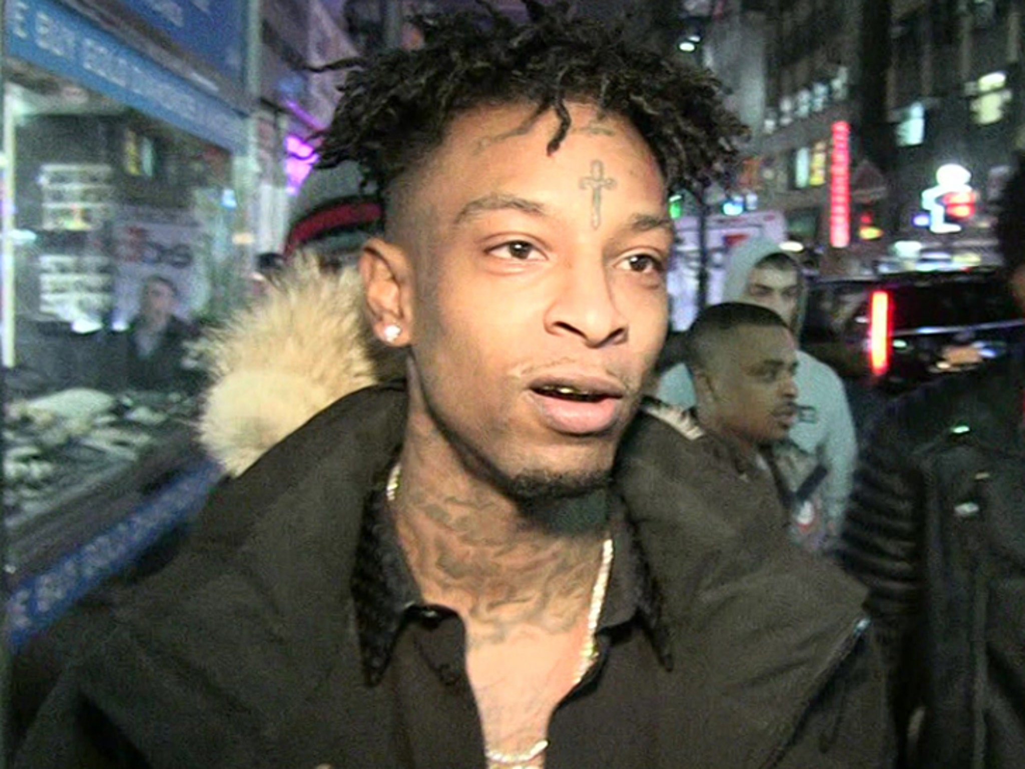 21 Savage Says ICE Trying to 'Intimidate' Him into Leaving U.S.