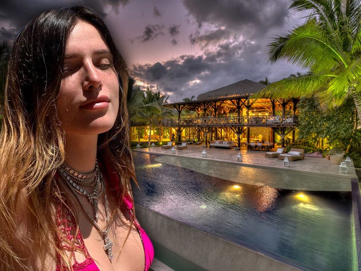 Bella Thorne's Vacation Villa in Dominican Republic